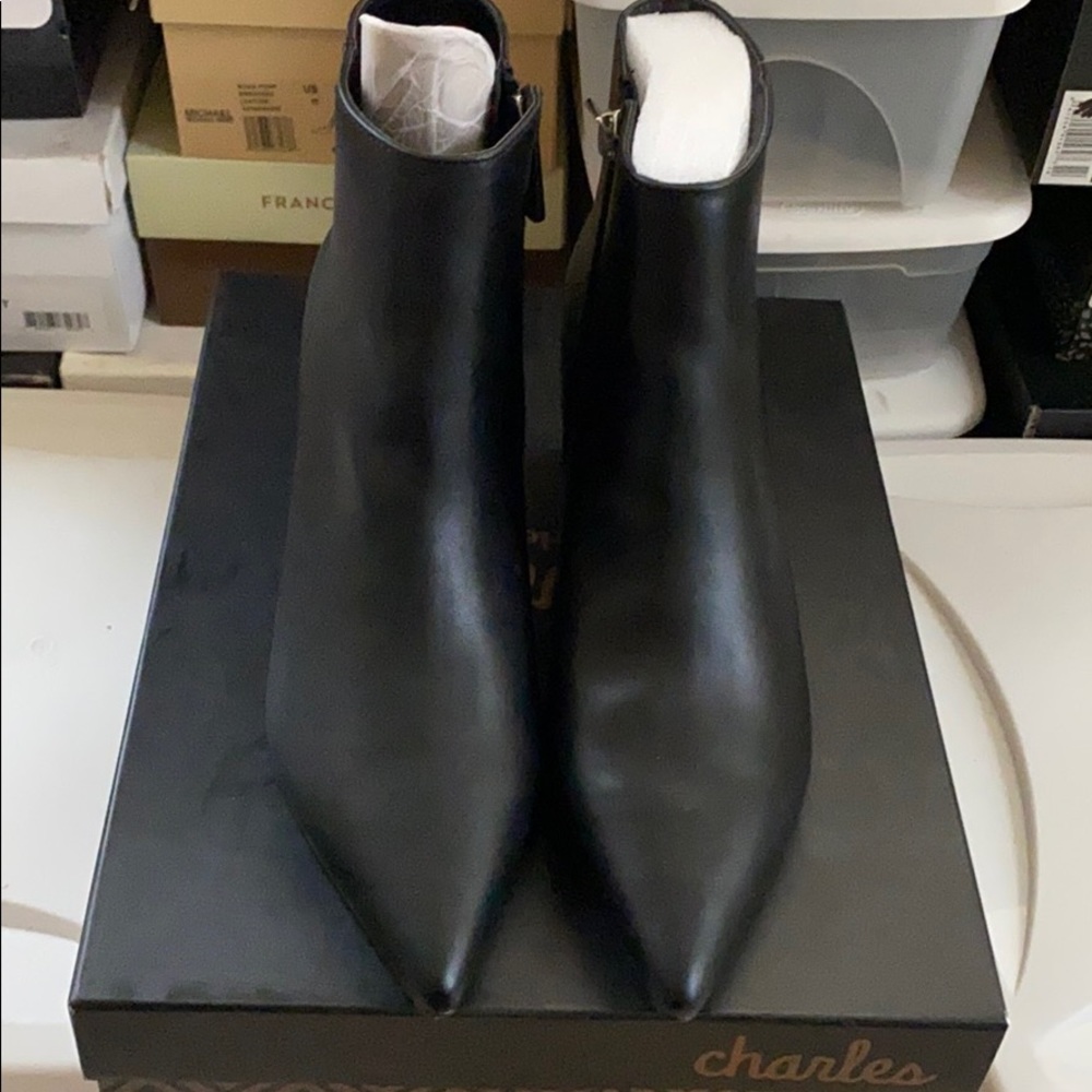 Brand new Charles ankle boots! Size 8.5